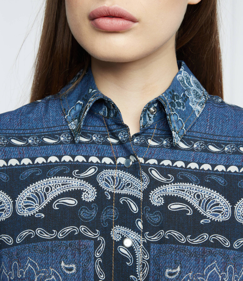 рубашка Liu Jo - темно-синий(UA2191 D4714)