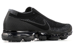 Кроссовки Nike Vapormax Se Laceless Cdg Triple Black