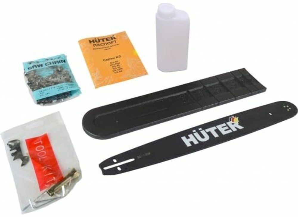 Бензопила Huter BS-52M, мощность 3,8 л. с., шина 45 см, антивибрация, топливный бак 550мл