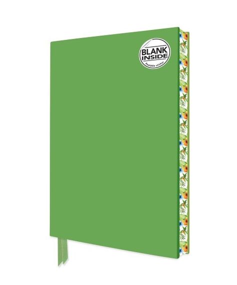 Bloknot \ Блокнот \ Notebook  Spring Green Blank Artisan Notebook (Flame Tree Journals)
