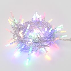 ULD-S0500-100-DTA MULTI IP20 CRYSTAL Гирлянда светодиодная. 5м. 100 светодиодов. Разноцветный свет. Провод прозрачный. TM Uniel.