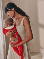 Комбинезон / Cлип для малышей Next F34-057, 3 шт., Красный, Молочный