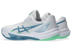 Мужские кроссовки для бадминтона/сквоша Asics Sky Elite FF 3 - white/saba blue