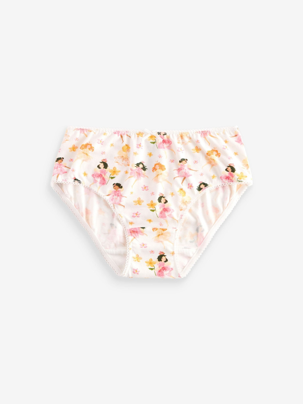 Трусы для девочки Next 407-272, 7 шт., Розовый, Белый