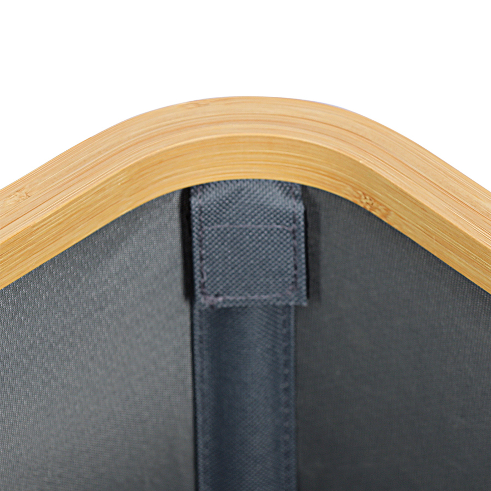 Корзина для белья 40x33x20см Smart Solutions Neat Low серая