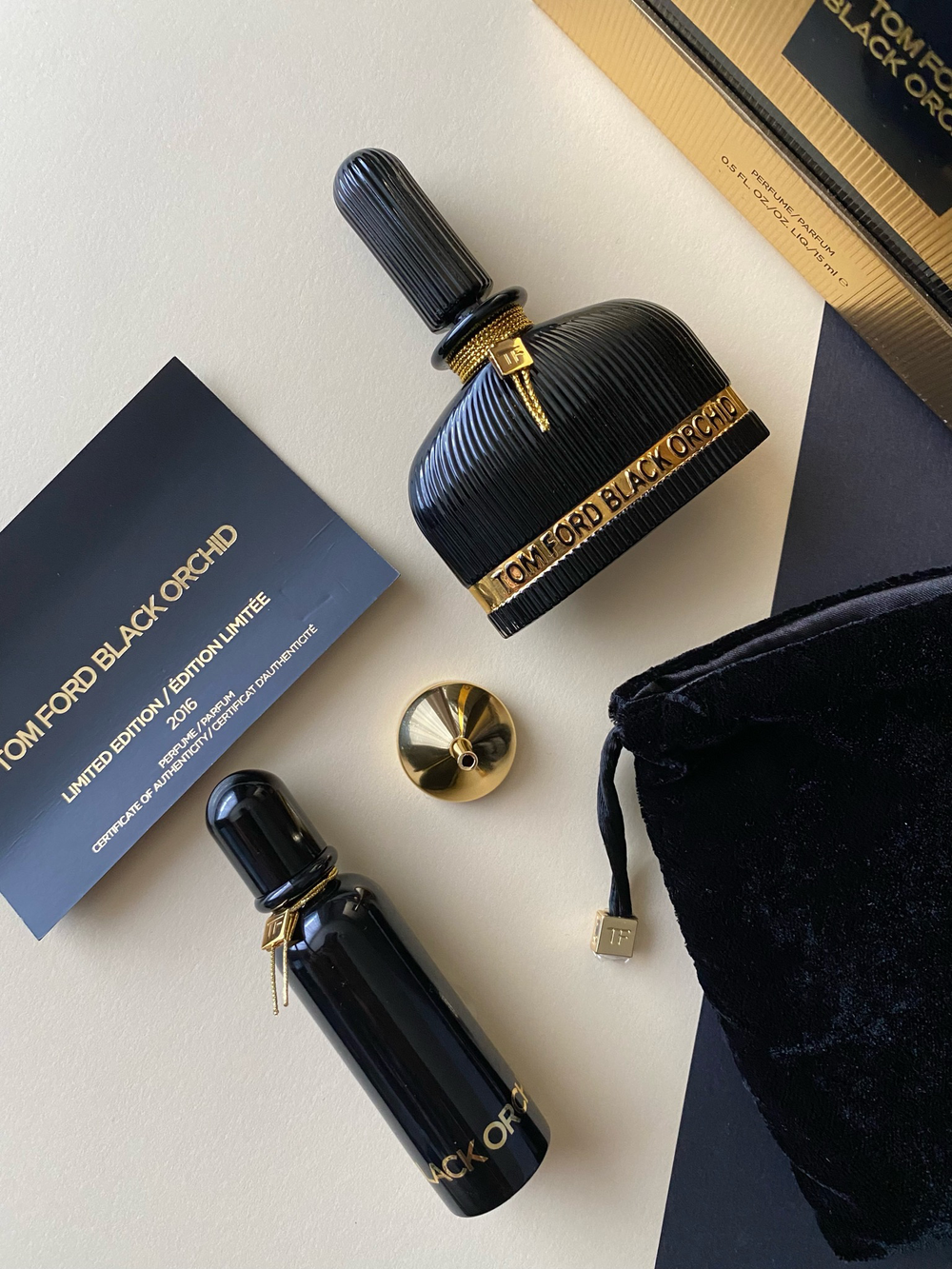 Tom Ford Black Orchid Perfume Lalique Edition