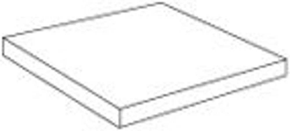 Ступень Керамогран. Угл. прав Marvel Stone Carrara Pure Scalino Ang. Dx