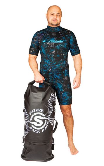 Герморюкзак Sigalsub Free Back Pack 80 л черный