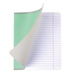 Тетрадь 12 л. ЮНЛАНДИЯ КЛАССИЧЕСКАЯ, линия, обложка картон, ЗЕЛЕНАЯ, 105644, 20шт