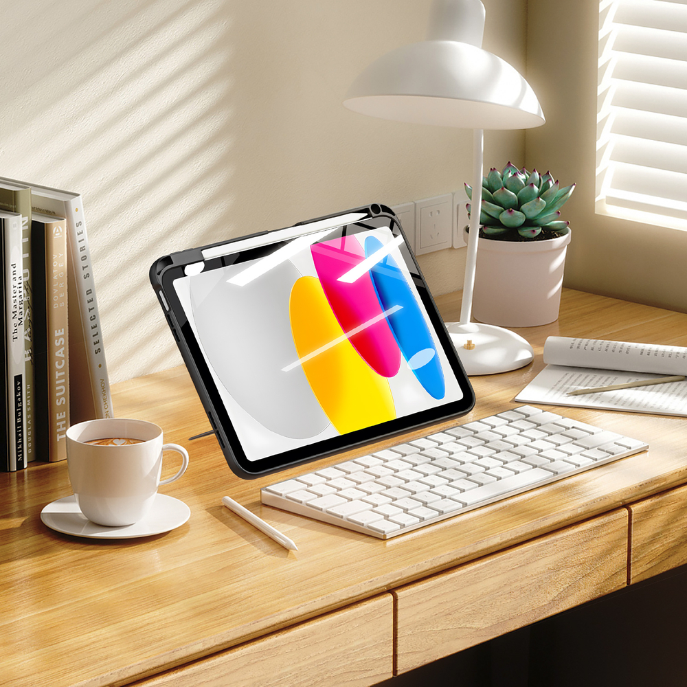 Чехол с многоугольной подставкой для планшета iPad 10 (2022-) и iPad 11 (2025-), серия Axis Series Case от Dux Ducis