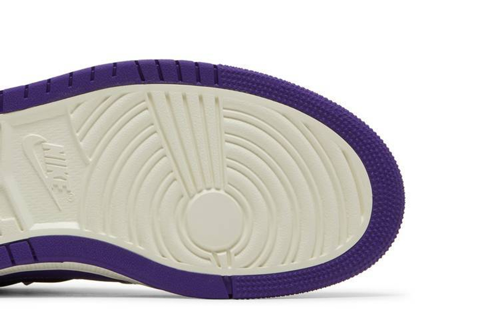 Кроссовки Jordan Air Jordan 1 High Zoom Air Cmft "Purple Patent" (Женская размерная сетка)