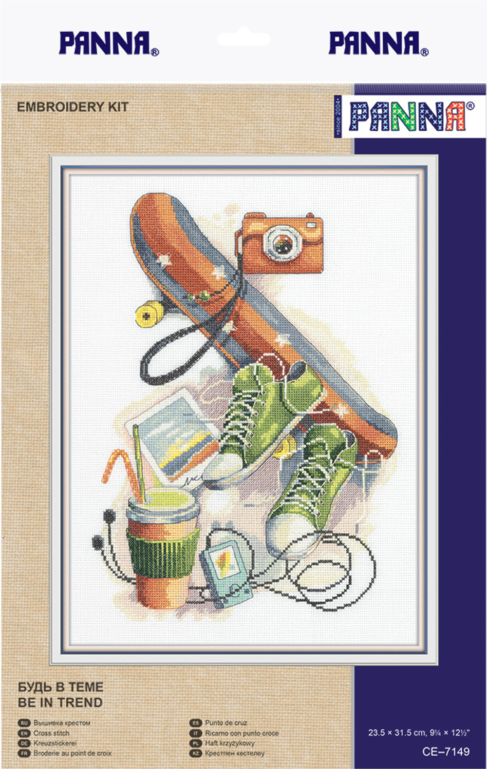Набор для вышивания "PANNA"CE-7149 "Будь в теме"