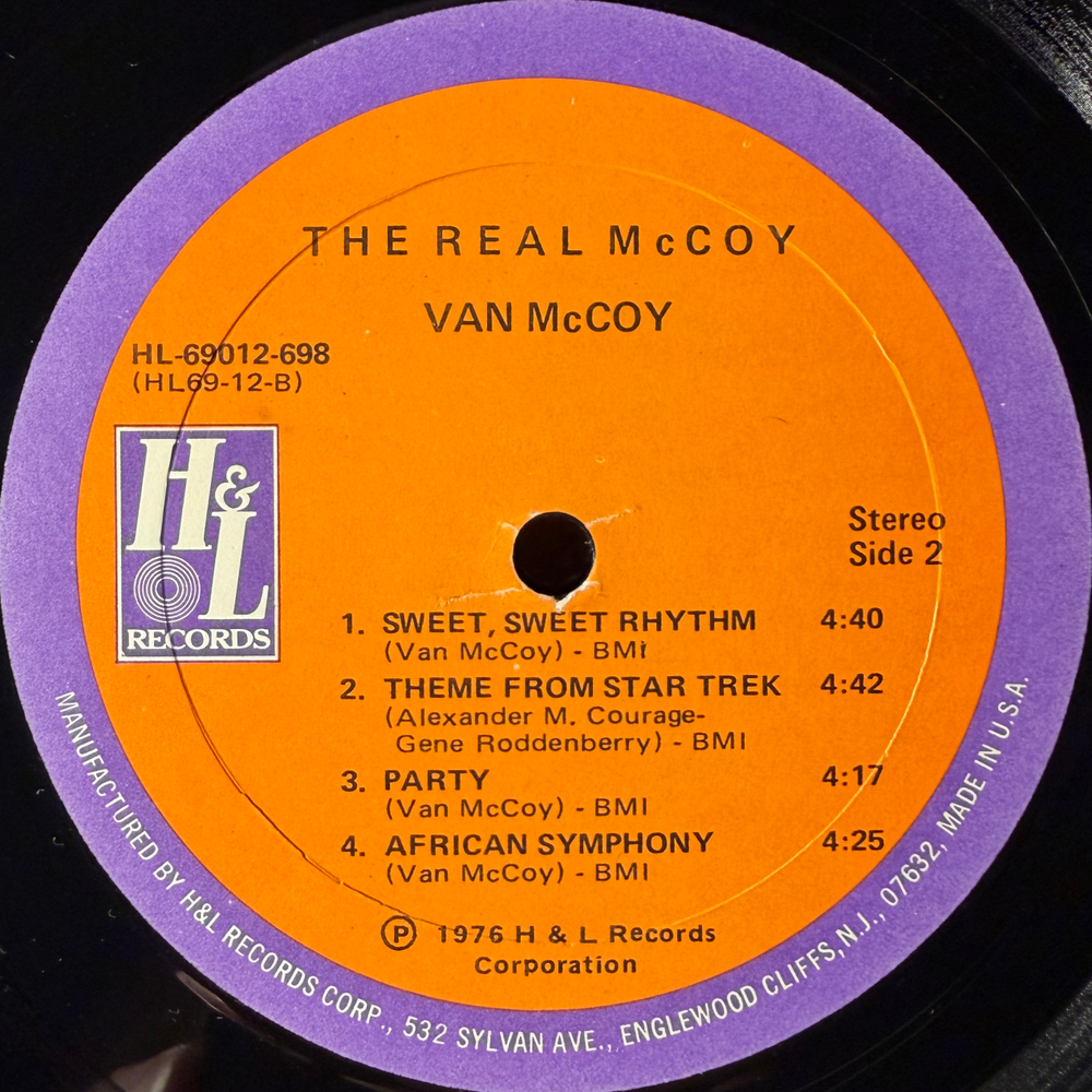 Van McCoy – The Real McCoy (США 1976г.) Т