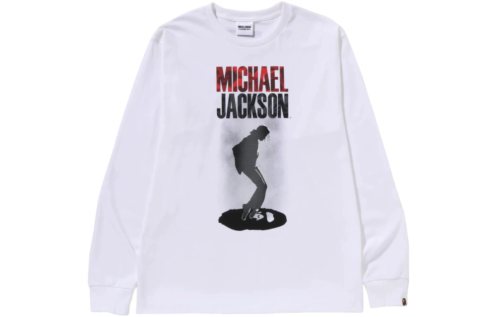 A Bathing Ape X Michael Jackson L S Tee