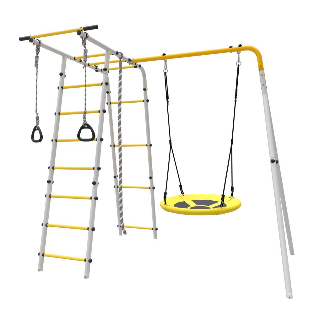 ROMANA Полянка (желтый/серый) (Качели гнездо 80см)