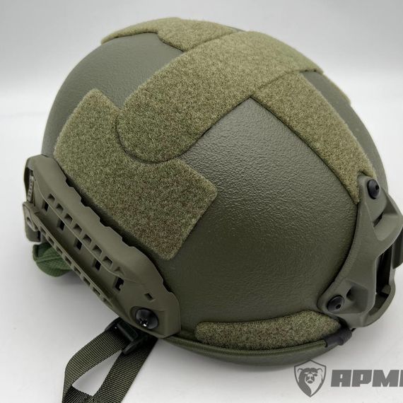 Баллистический шлем без ушей с системой регулировки Венди