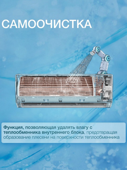 Сплит-система инверторного типа QuattroClima Lanterna Full DC Inverter + Wi-Fi модуль*