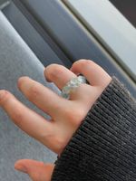 Кольцо Bubble, стекло