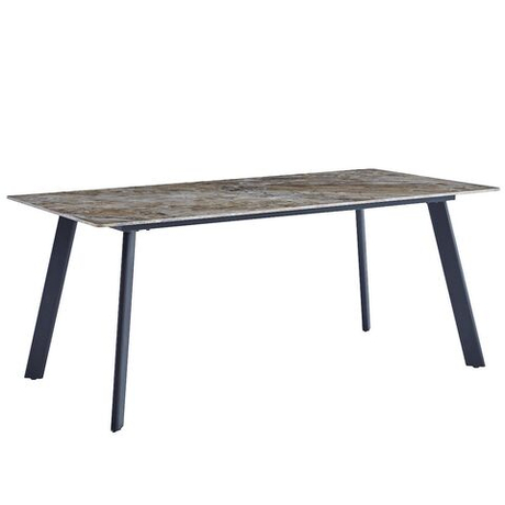 Стол керамический LA ALTA MISTRAL Senafe 180*90*75, каркас черный