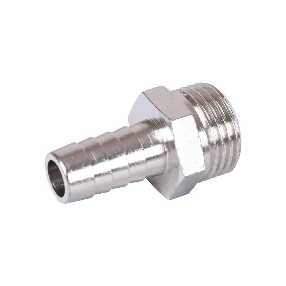 Штуцер с наружной резьбой STOUT SFT 0067 - 1/2" x 12 мм (латунь никелированная)