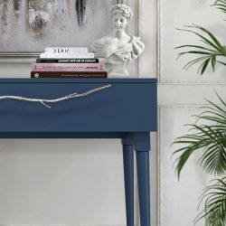 Консоль Арт Колор matte Стайл Сильвер Королевский синий матовый