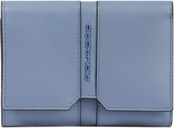 Кошелек женский Piquadro Ray PD5216S126R/BLU голубой натур.кожа
