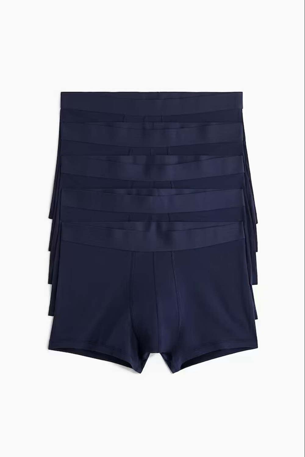 H&M Набор трусов-боксеров ( 5 шт.), темно-синий