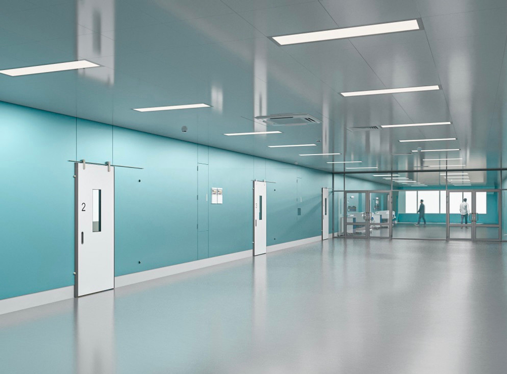 Светильник LED ДВО 38Вт 3000К 4100Лм IP54 CLIP-IN опал с равномерной засветкой 1200х300х44мм DARKLUM