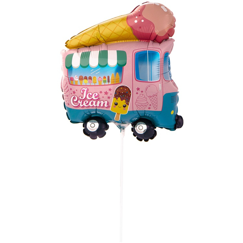 Шар Фольгированный Фургон мороженщика (Ассорти)