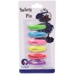 Булавки безопасные 6шт «Favorite Hous», цвет микс, 4*1.5см