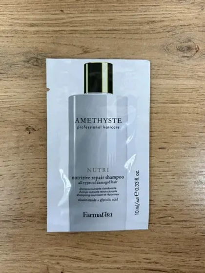 AMETHYSTE NUTRI RICH NUTRITIVE REPAIR SHAMPOO Питат. восстан. шампунь д/повреж.волос 10 мл,FV
