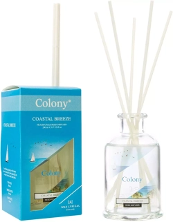 Wax Lyrical - Ароматический диффузор Colony Coastal Breeze, 200 мл / артикул   COL0614  / GTIN 5015802230185