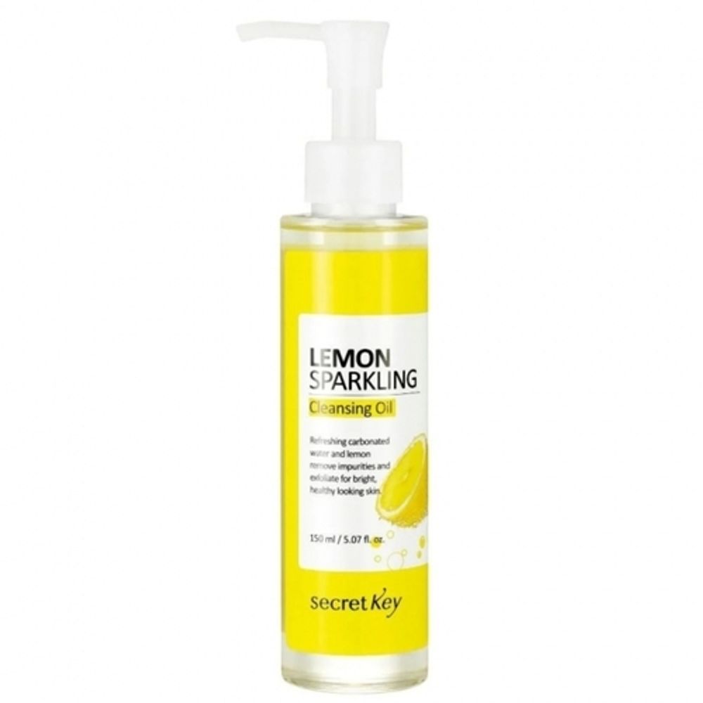 Secret Key Масло гидрофильное с экстрактом лимона - Lemon sparkling cleansing oil, 150мл