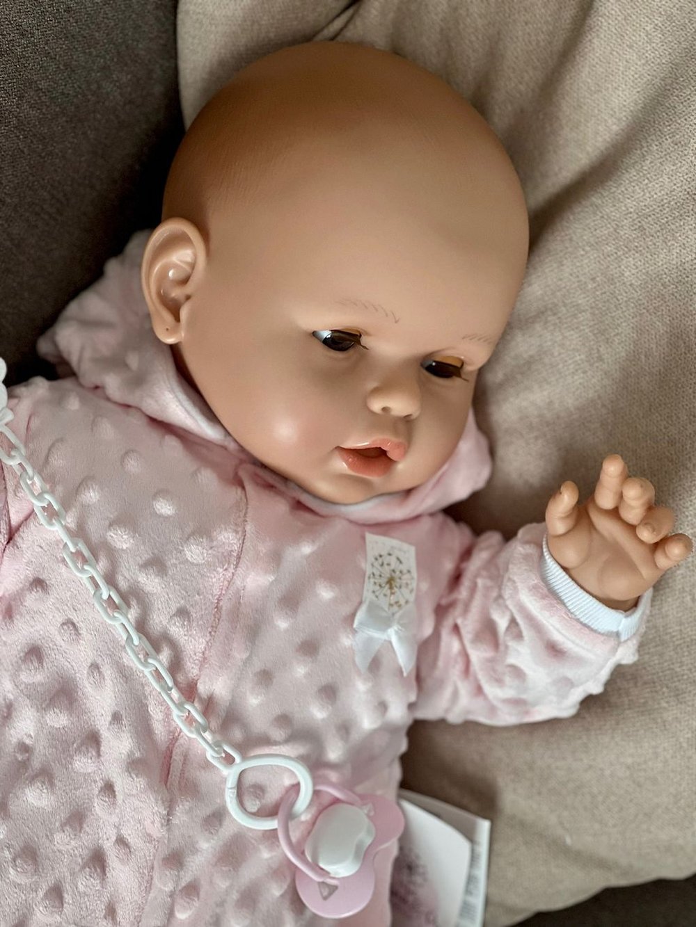 Кукла Реборн Marina and Pau 63cм Paula мягконабивная (M1700K)