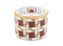 Шкатулка круглая Richard Ginori Palazzo Centauro, 8.2 см