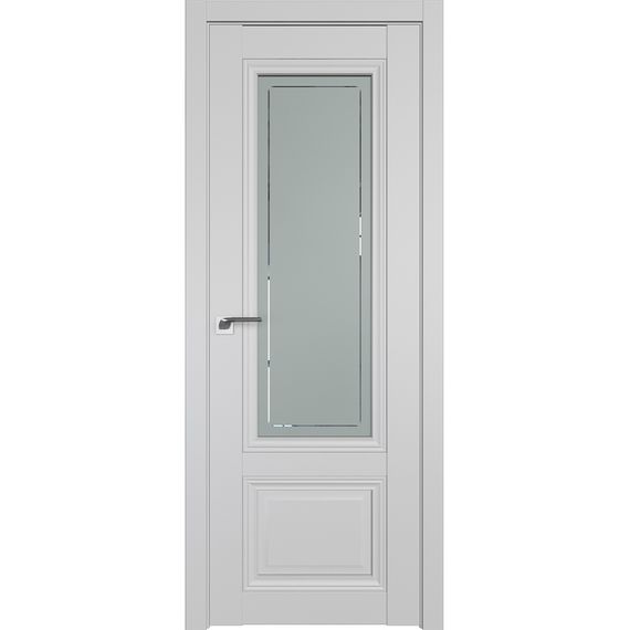 Фото межкомнатной двери экошпон Profil Doors 2.103U манхэттен стекло матовое гравировка 4
