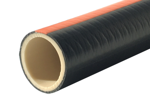 Шланг полив. (МЕЛИССА) 3/4*50м (19мм) (черный с кр. пол.) 3-слоя (24/1шт)