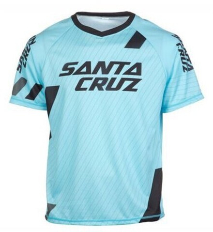 Jersey SANTA CRUZ MTB (сине-черный) размер L 56см.(76-85 кг.)