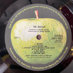 Винтажная виниловая пластинка LP The Beatles White Album Белый Альбом (Japan 1976) (Obi, 4 фотографии, постер) Полный Комплект
