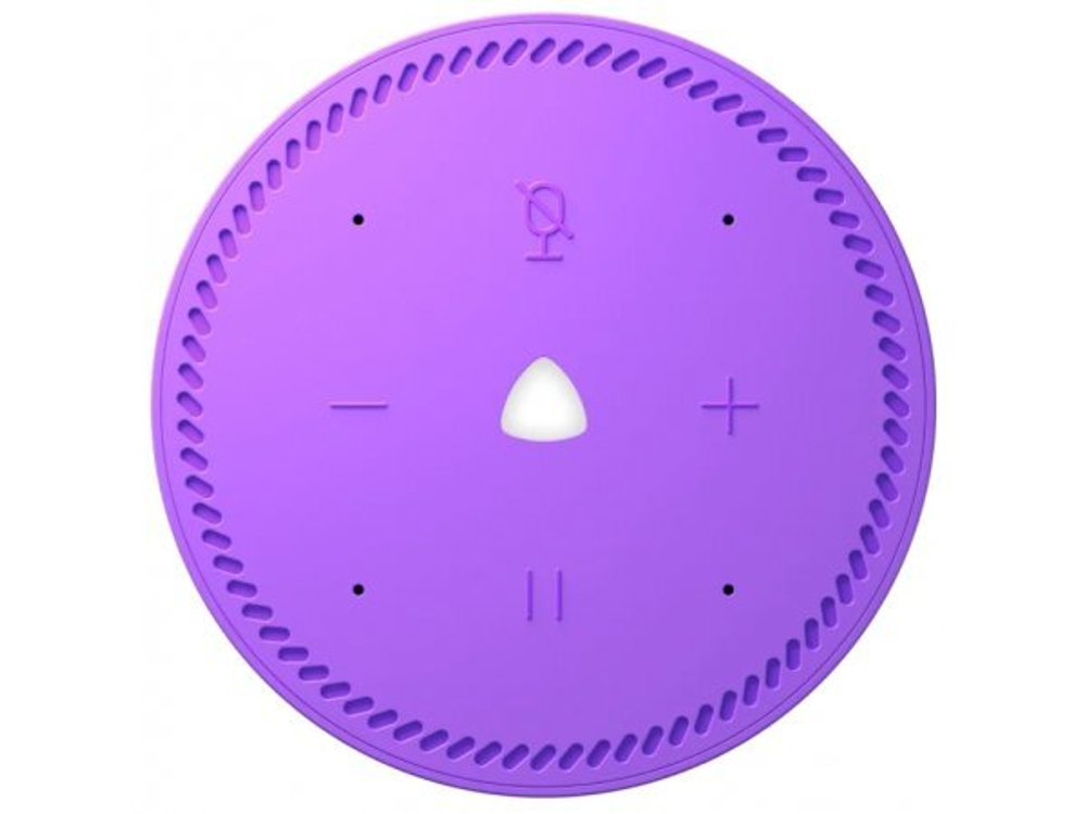 Умная колонка ЯНДЕКС Станция Лайт 5Вт, с голосовым помощником Алиса, фиолетовый