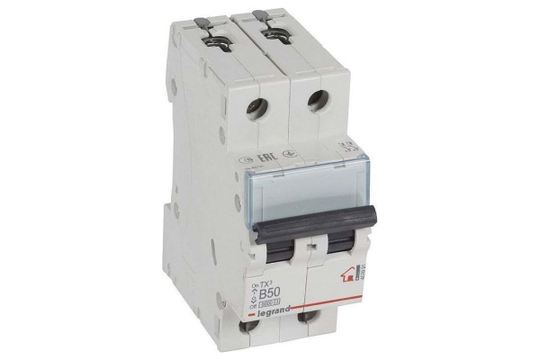 Автоматический выключатель B50A 2П 6000/10kA Tx3 Legrand