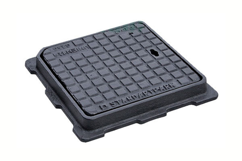 Люк квадратный чугунный тип Т (С250) 750х750 ГОСТ 3634-2019 буква К тяжелый