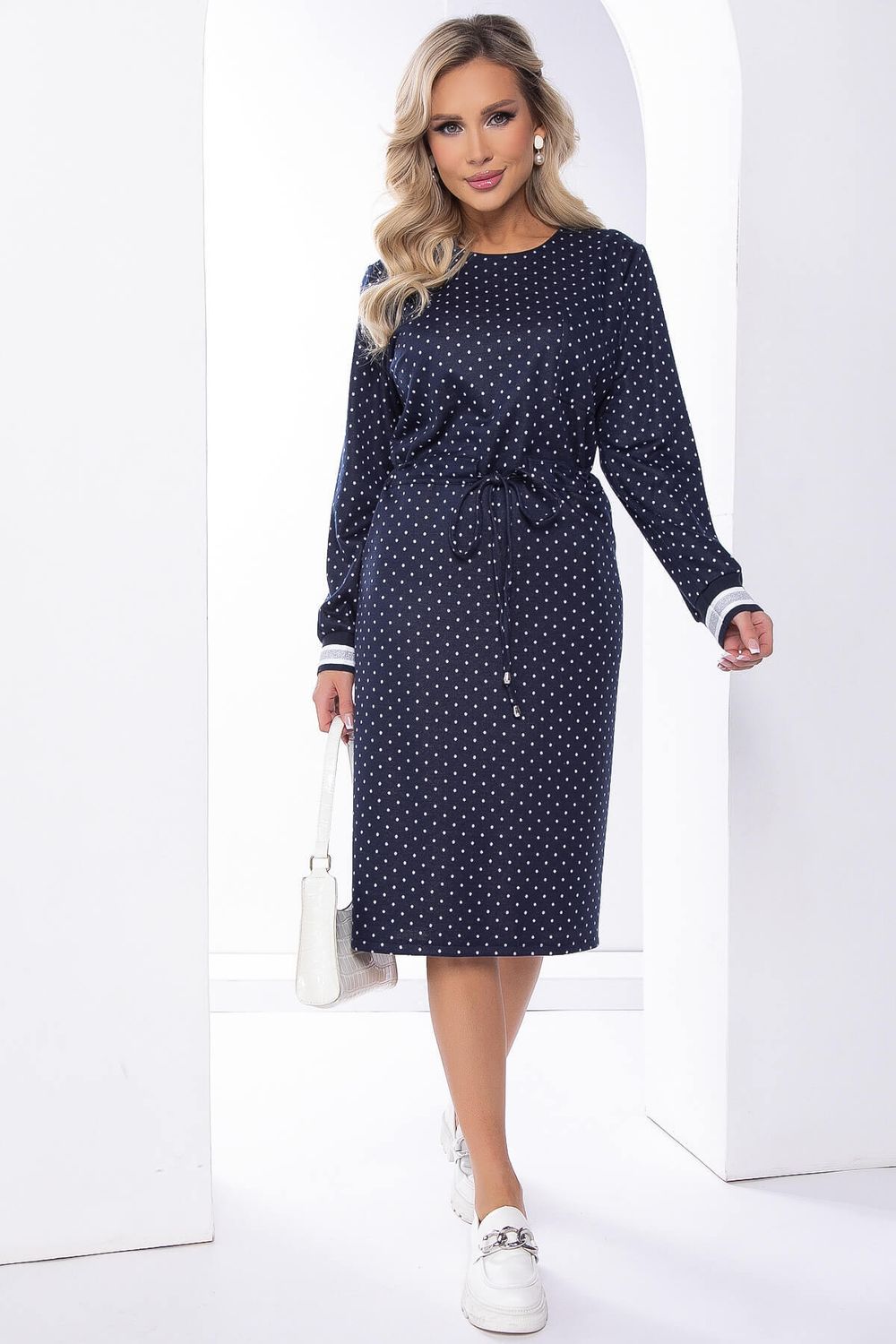 Платье "Верона" (темно-синее) П8158 LT Collection