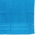 Полотенце махровое 30*60см «LUNA» цвет голубой 06000 плотность 360гр/м2