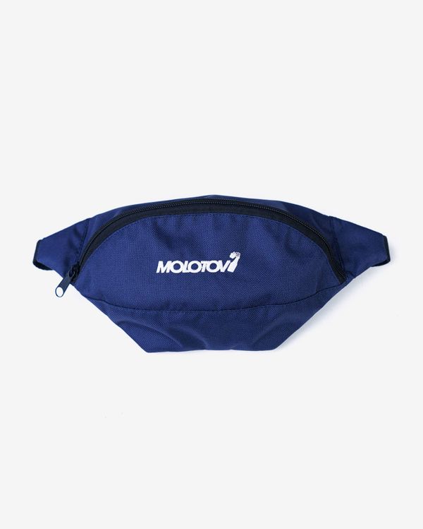 Сумка поясная Molotov Basic Logo Синяя - фото 1