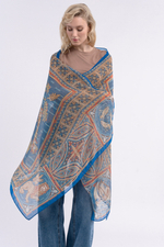 Палантин «Мозаика Херсонеса» 100% хлопок