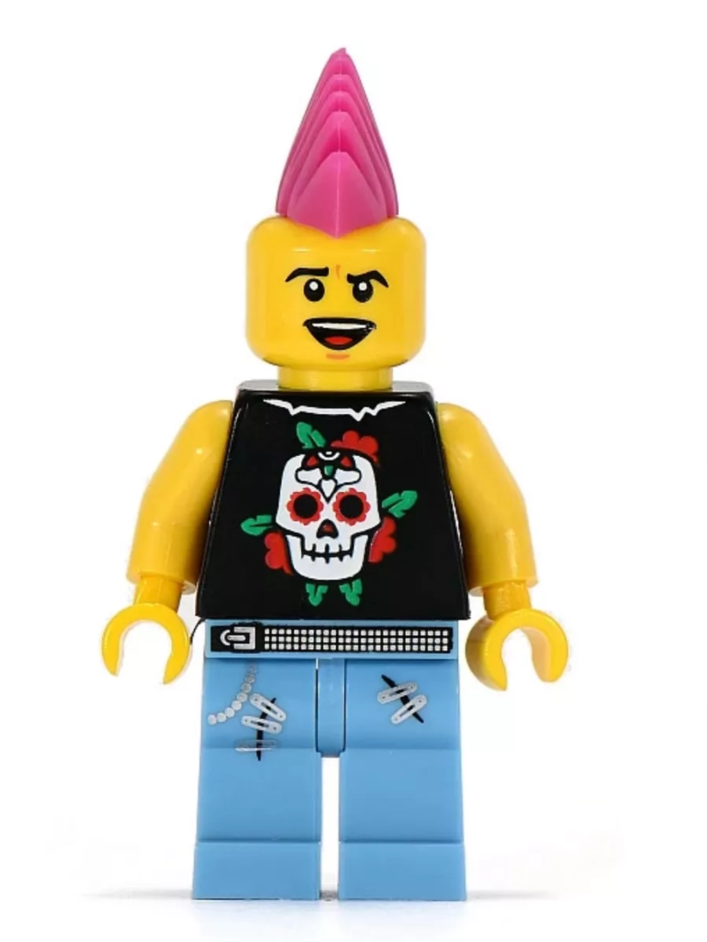 LEGO Minifigures 8804 4 серия минифигурок ЛЕГО Панк-рокер