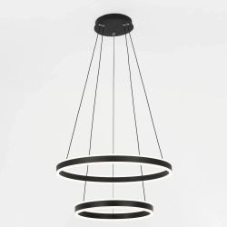 Citilux Дуэт CL719641 LED Люстра подвесная с пультом Чёрная