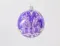Стеклянный шар Олени 85 мм.,фиолетовый, Ёлочка (С2168/3)