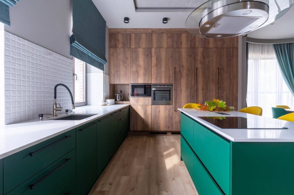 Примеры современных дизайнов кухонь из интернета